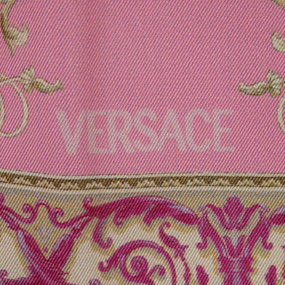 Authentic VERSACE scarf silk [Used] - Picture 3 of 5